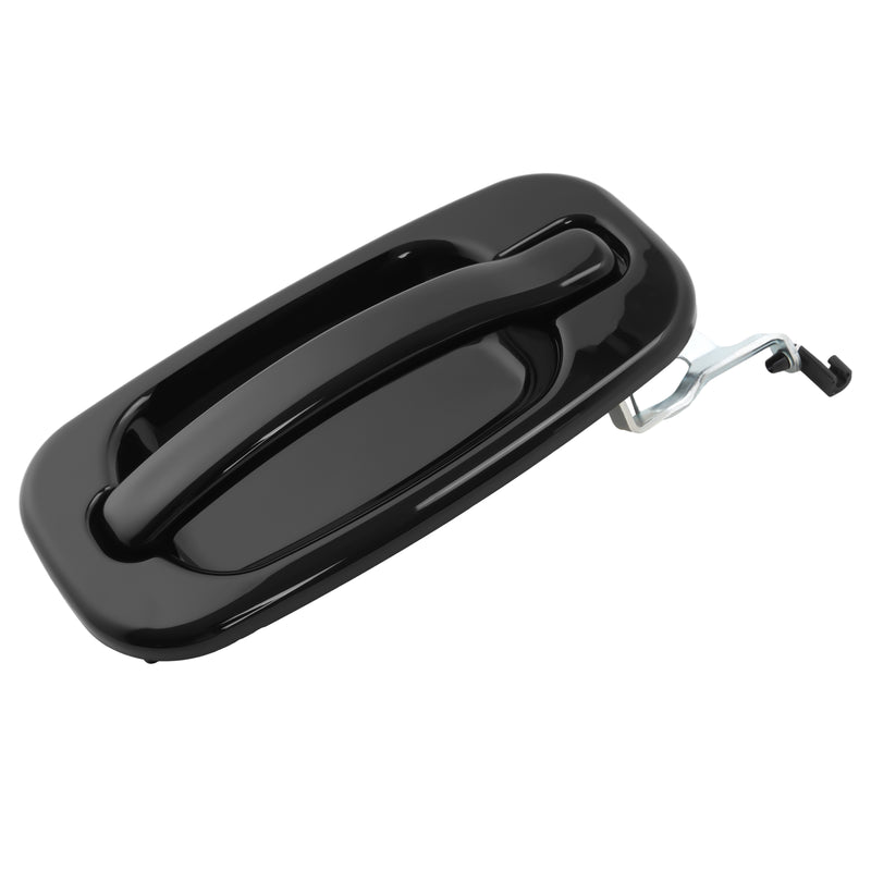 Outside Door Handles Set Painted Black for Silverado Tahoe Sierra 99-06 4 Pcs