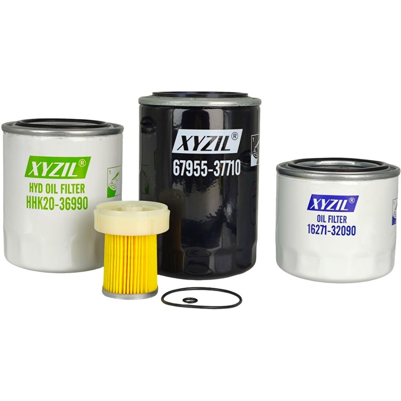 Maintenance Service Filter Kit Set for Kubota B2910HSD B2710HSD
