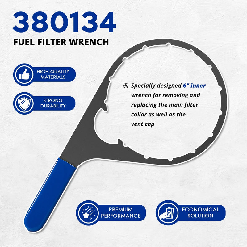380134 382 Fuel Filter Wrench Colar Vent Cap for Detroit Cummins