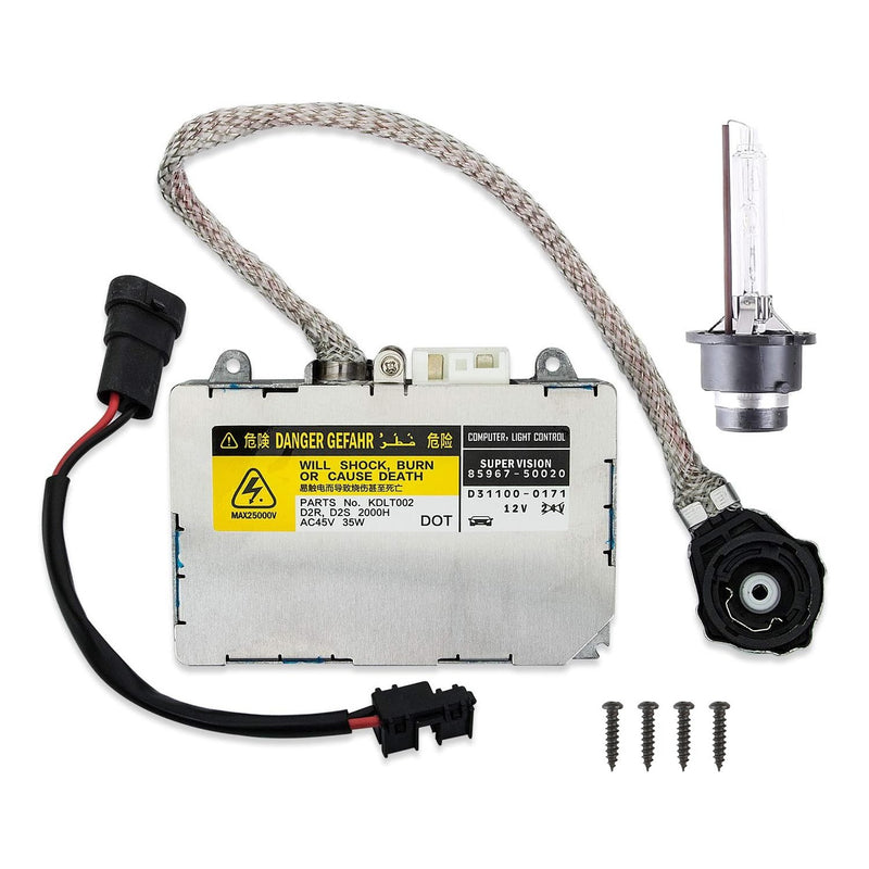 HID Xenon Headlight Ballast w/ Igniter Bulb for Lexus RX300 RX330 RX350 RX400h