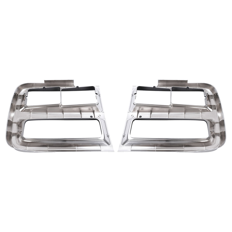 Headlight Bezel Door Set for Chevrolet G10 G20 G30 1992-95 Driver Passenger Pair
