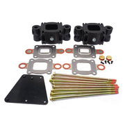 DURAFORCE 864929A4 3 Inch Dry Joint Exhaust Closed Cooling Spacer Kit for Mercruiser V6 V8