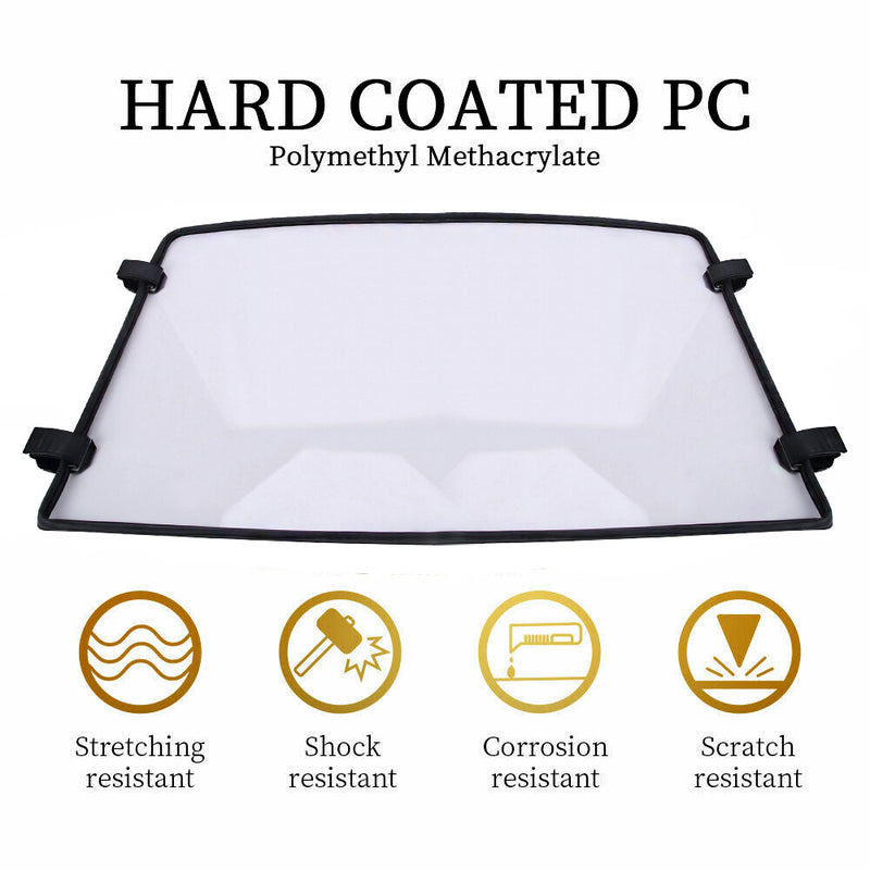 Scratch Resistant Front Windshield for Polaris Ranger 1000 / 1000 EPS 2020-2025