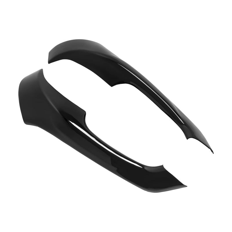 DURAFORCE Interior Door Armrest Cover Trim for Acura TSX 2009-2014 Gloss Black 4Pcs