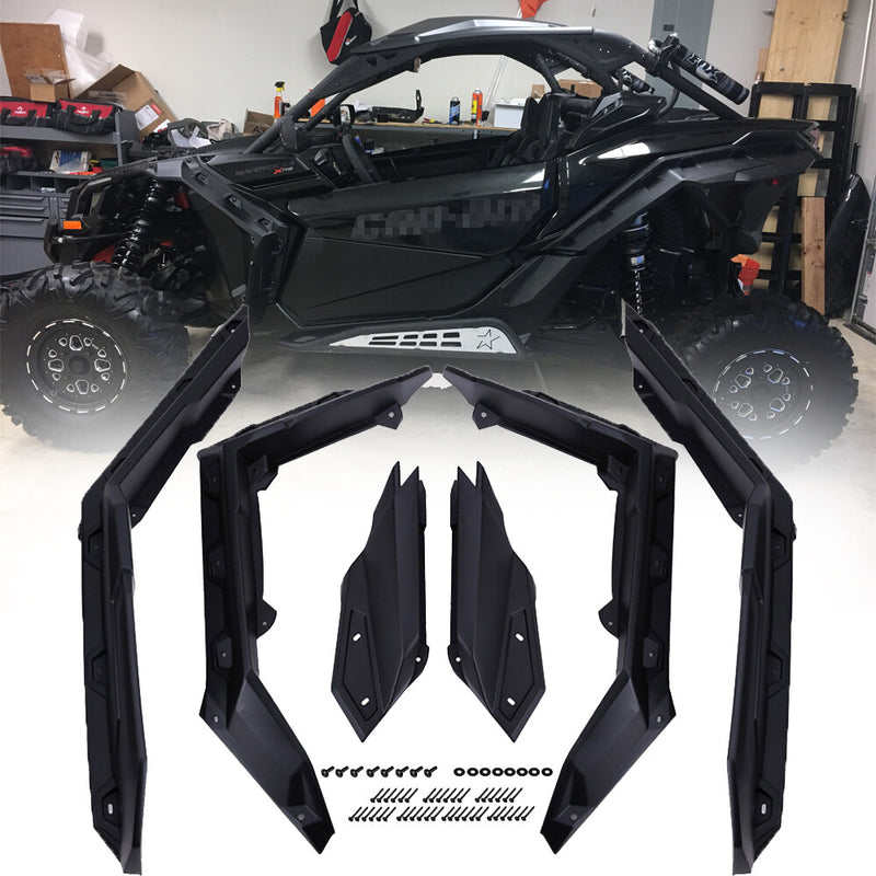 715002973 Super Extended Fender Flares for Can-Am Maverick X3 Turbo R 2017-2024