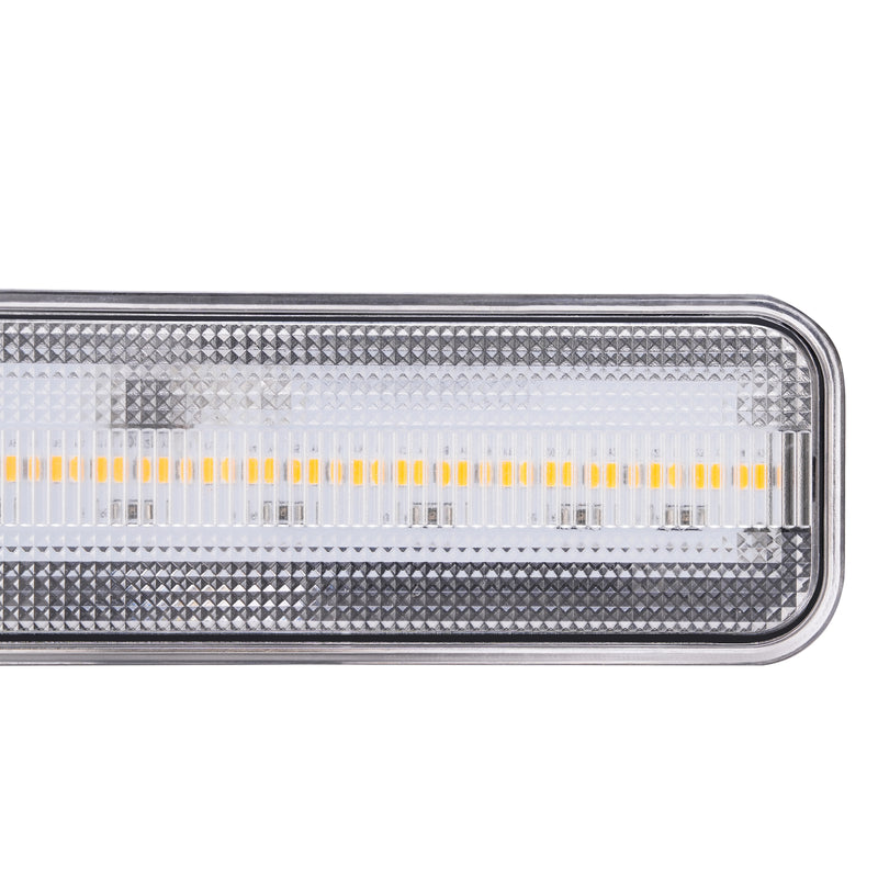 Yellow LED Front Side Marker Lights for El Camino Caballero Malibu 78-87 2 Pcs