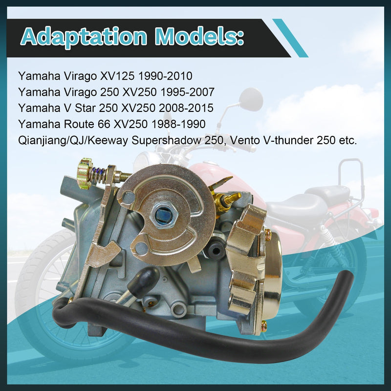 Carburetor for Yamaha V Star 250 Virago XV250 Route 66 1988-2015