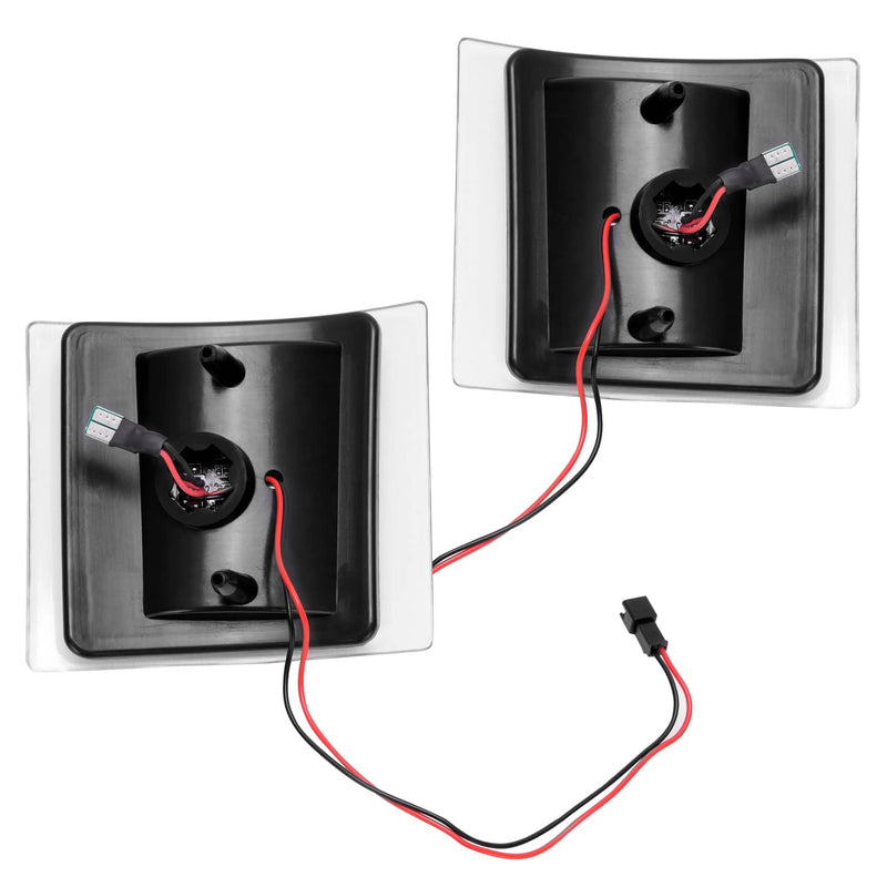 DURAFORCE Sequential Corner Side Marker Lights for Chevy C/K 1500 2500 3500 94-98 Set