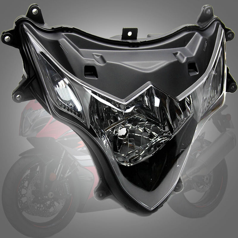 Front Headlight Lamp Housing Assembly for Suzuki GSXR1000 K9 2009-2016