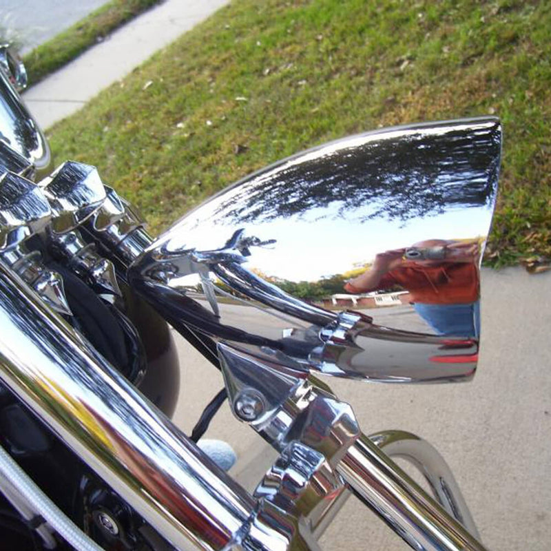 Chrome Tri Bullet Headlight for Harley Dyna Softail Sportster Chopper Bobber