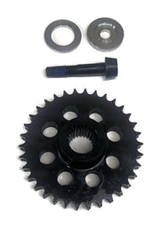 DURAFORCE 34T Sprocket Compensator Kit for Harley Davidson 2009 to 2017 Tri Glide Ultra