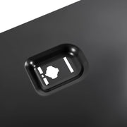 DURAFORCE Rear Steel Outer Storage Bin Door for Nissan Titan 2004-2015 Primed Black