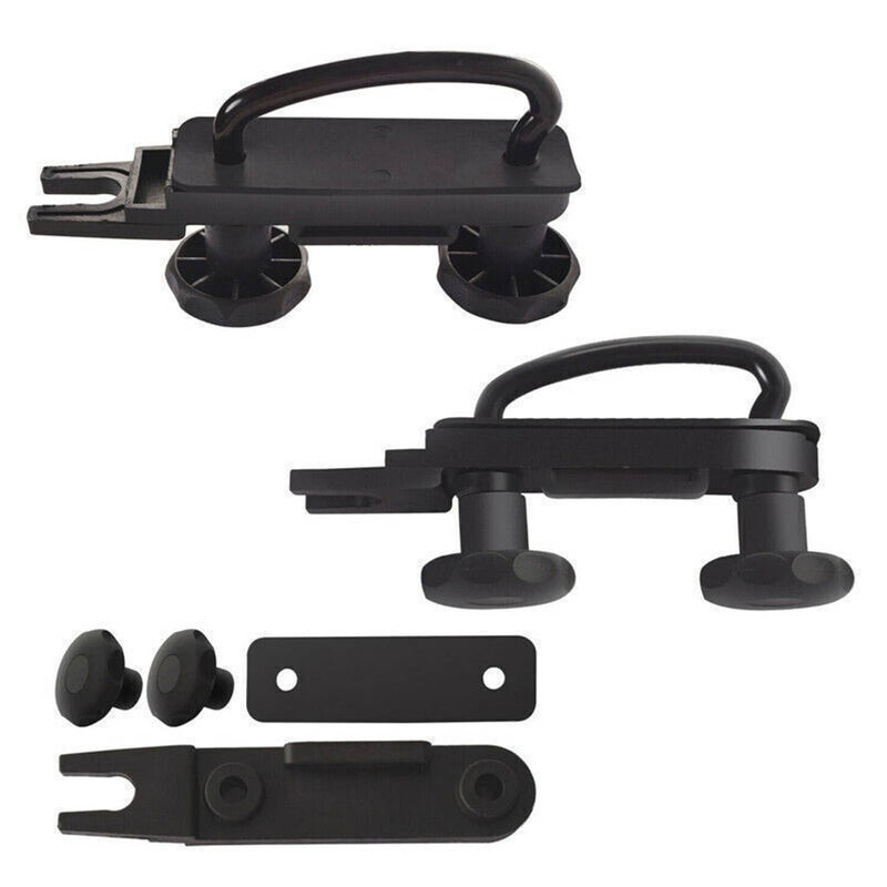 4x Universal Roof Box U-Bolt Clamps Cargo Carrier Roof Rack Bracket Mounting