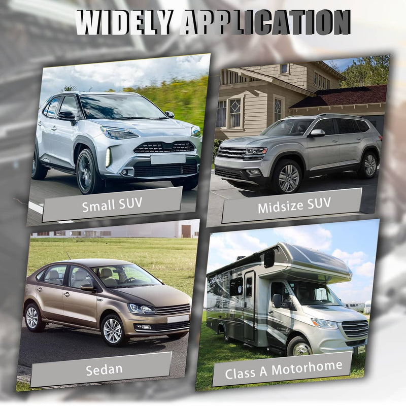 8 Rows Aluminum Remote Transmission Oil Cooler Radiator Converter Kit