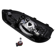DURAFORCE Fog Lights for Honda Civic Coupe 2DR 2014-2015 Bumper Lamps Wiring Bulbs