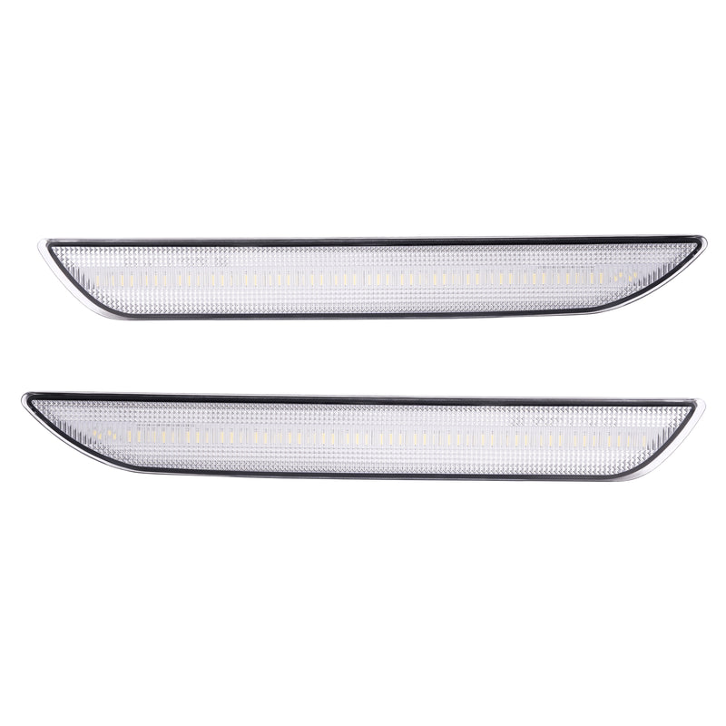 Clear Lens LED Rear Side Marker Signal Lights for Ford Mustang 2015-2023 2020
