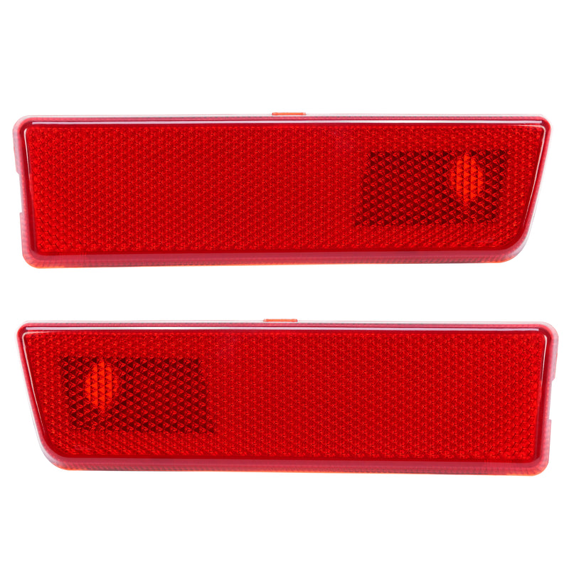 Rear Red Bumper Side Marker Lights Lamp Reflector for Ford Transit Connect 10-13