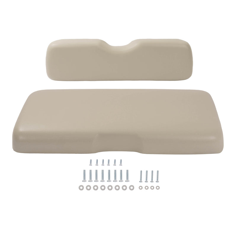 For EZGO RXV 2008-Up Front Seat Cushion Bottom Backrest Stone Golf Cart