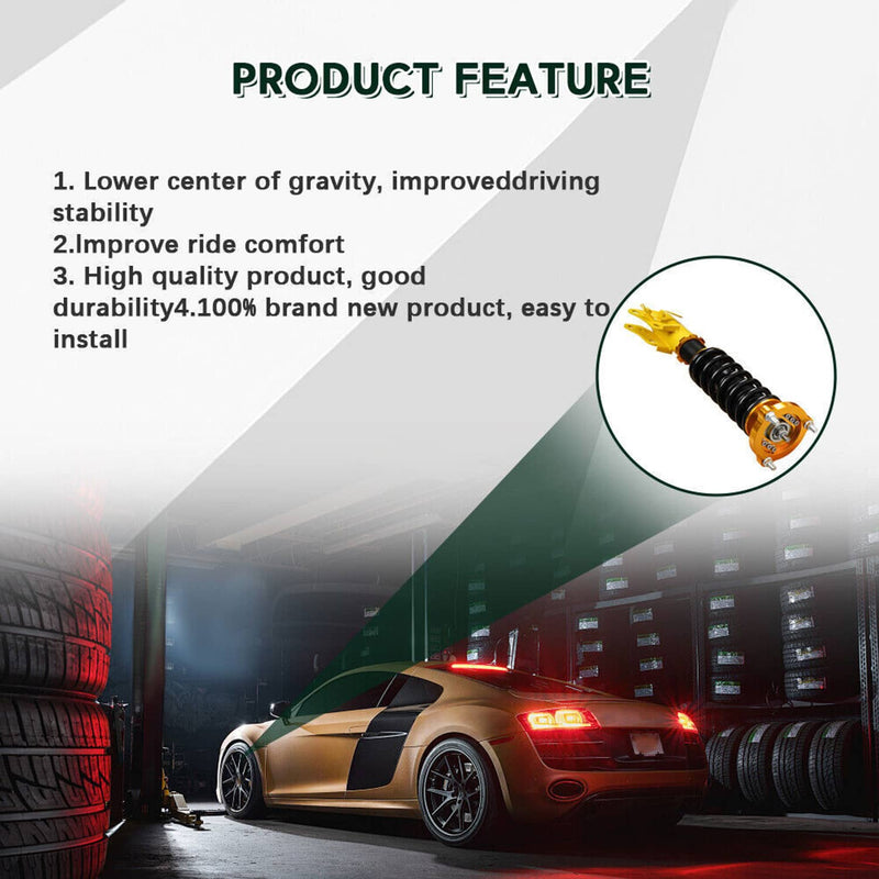 Coilovers Suspension Kit for Honda Civic 2006-2011 Adjustable Height Shocks Stru