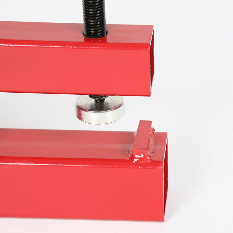 Red Trailer Hitch 2" Ball Mount Receiver Clamp for Deere Bobcat Tractor