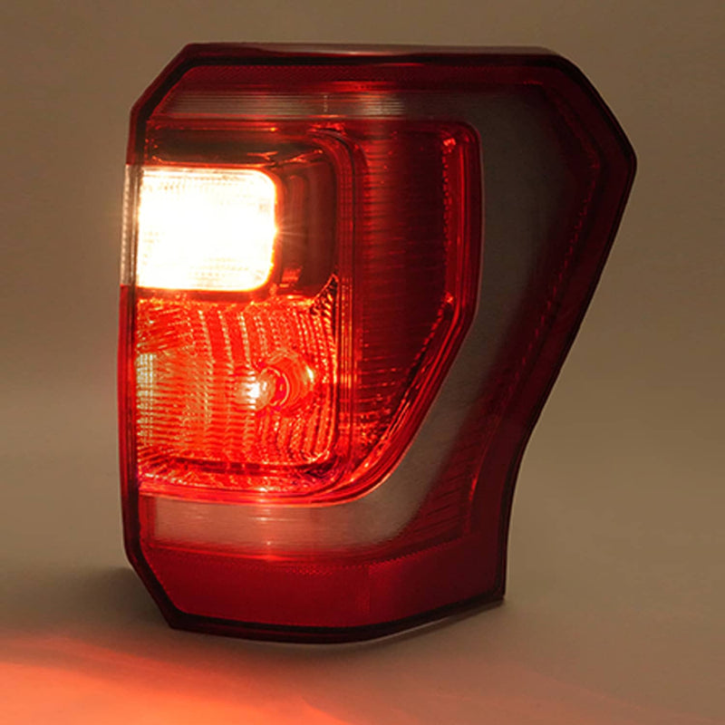 DURAFORCE Tail Light Brake Lamp Right Side for Ford 2018-2021 Expedition XL XLT Halogen