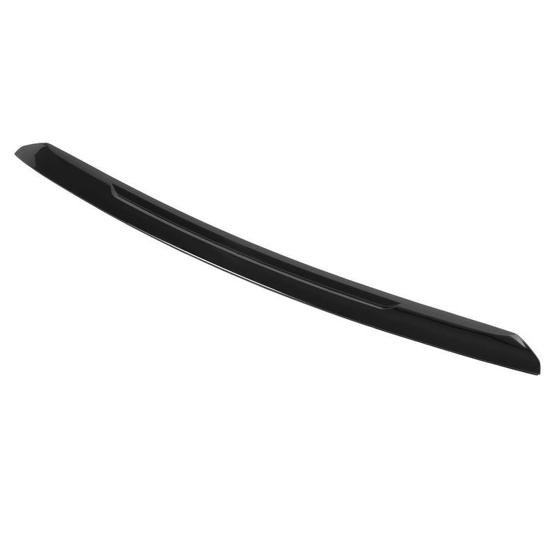 Front Upper Hood Molding Trim Cover Painted Black for GMC Acadia 2020-2023