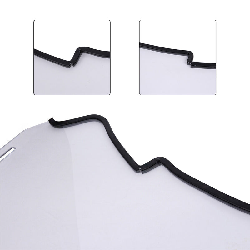 Full Front Windshield with Clamps for Can Am Maverick 1000R 2013-2018 UTV