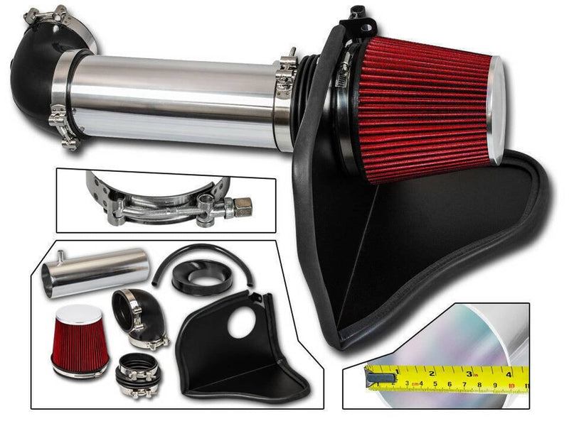 4" Heat Shield Cold Air Intake for 2005-2010 Chrysler 300 C SRT-8 5.7 6.1L V8