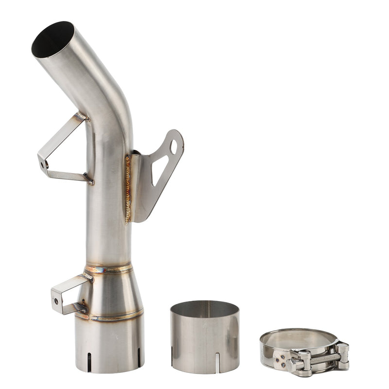 Exhaust Pipe for Z900 2017-2025 Stainless Steel Mid Slip On Link Pipe