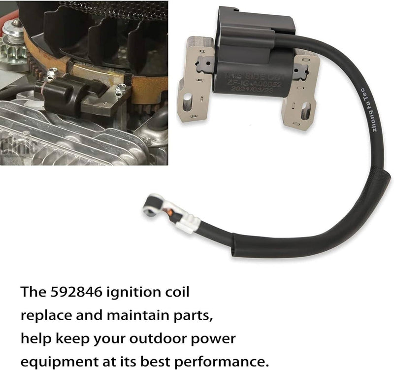 446777 Ignition Coil Set for Briggs & Stratton 446877 543477 592846 691060 2 Pie
