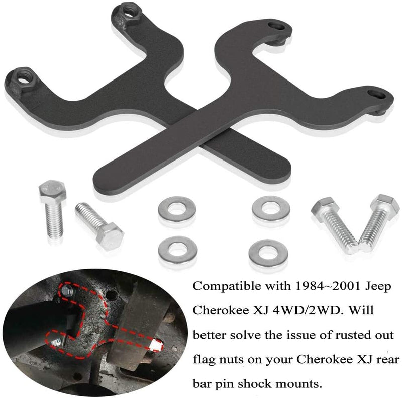 Rear Bar Pin Flag Nut for Jeep Cherokee XJ 1984-2001 4WD 2WD