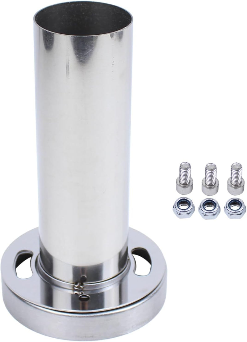 4inch Universal Insert Removable Stainless Steel Exhaust Silencer Muffler Killer