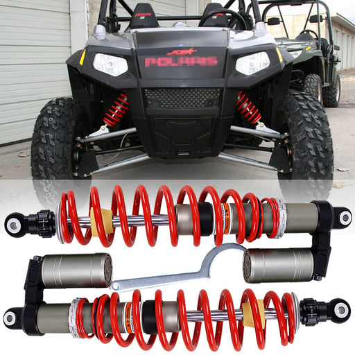 DURAFORCE Adjustable 505mm Front Air Shocks Absorbers for 2009-2014 Polaris RZR S 800 EFI