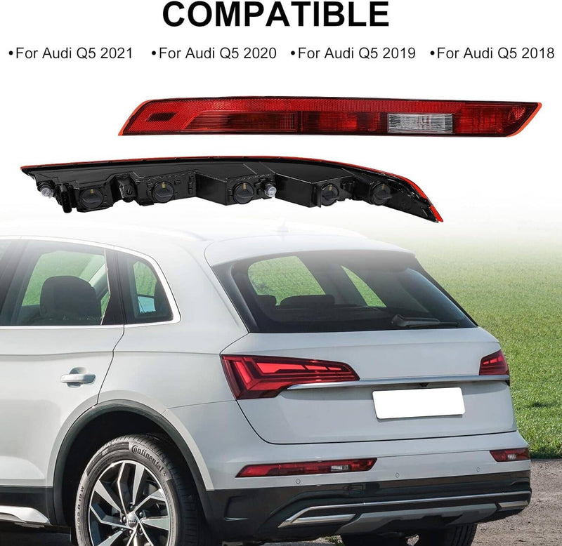 80A945070A Rear Right Bumper Tail Light Brake Stop Lamp for Audi 2018-2022