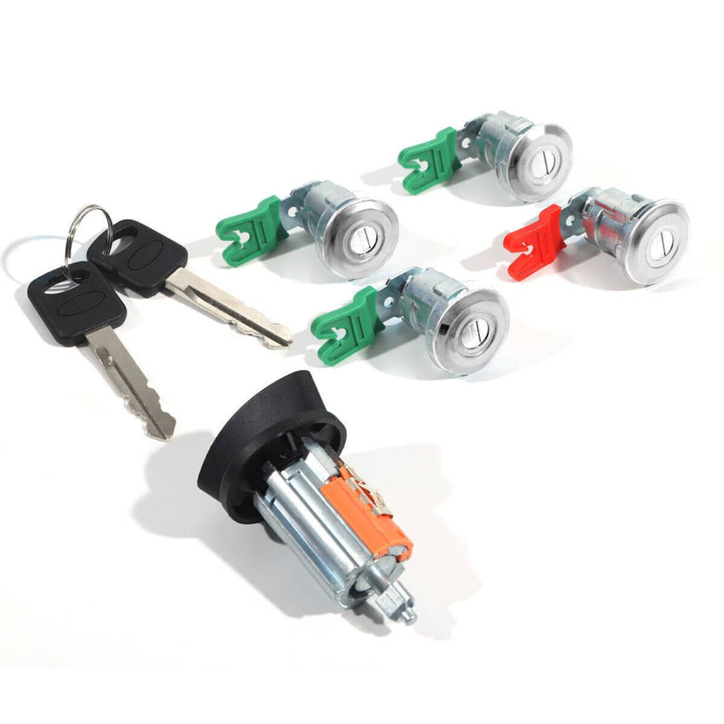 Ignition and Door Lock Cylinder Keyed Alike for Ford Econoline E150 E250 E350 Va