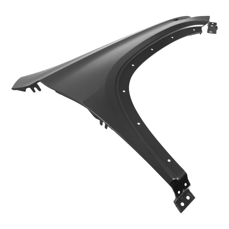 DURAFORCE Black Steel Fender for Chevrolet Traverse 2018-2024 Front Passenger Side