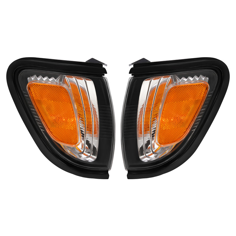 Side Marker Corner Turn Signal Lights With Bulbs for Toyota Tacoma 2001-04