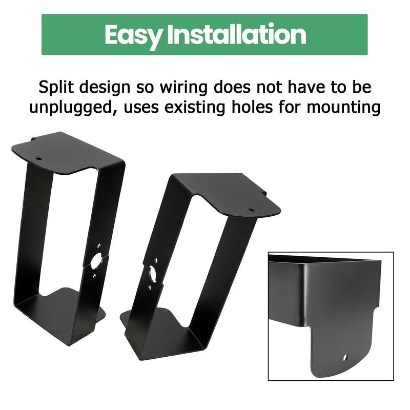 BLV10400 Left Right Brush Light Guards for John Deere 1023 1025R 1026R 2025R