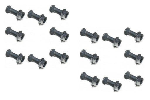 DURAFORCE Wheel Studs Nuts 3/8 for Polaris 1995 to 1998 Magnum 425 1999 Worker 500 16 Pc