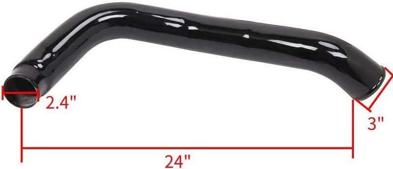Intercooler Pipe Boot Kit for 2003-2007 Ford 6.0L Powerstroke Diesel Black