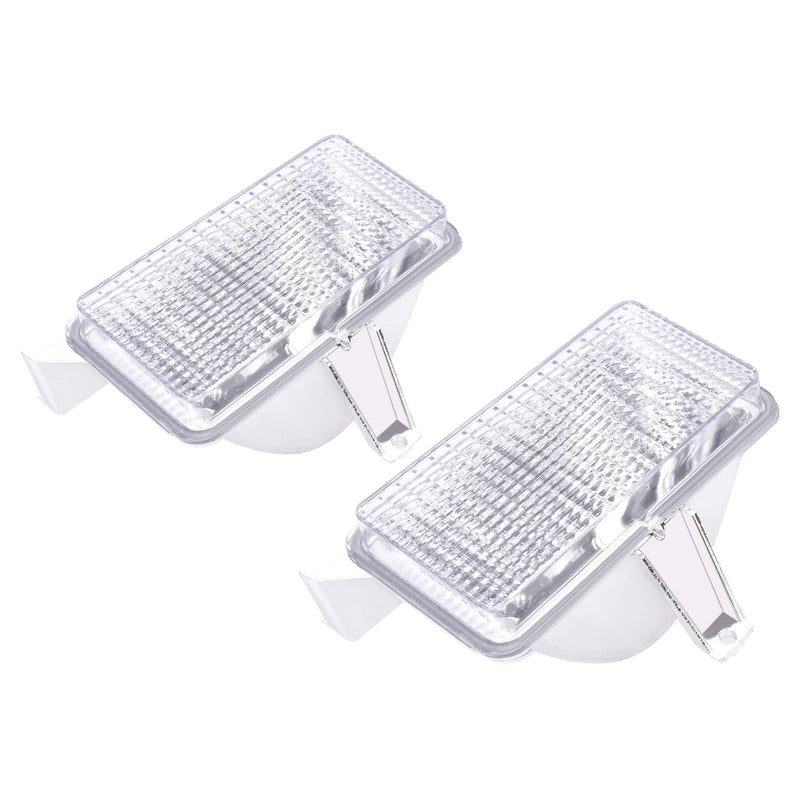 DURAFORCE Turn Signal Corner Park Lights for Chevy for GMC Pickup Truck 1983-1991 Pair