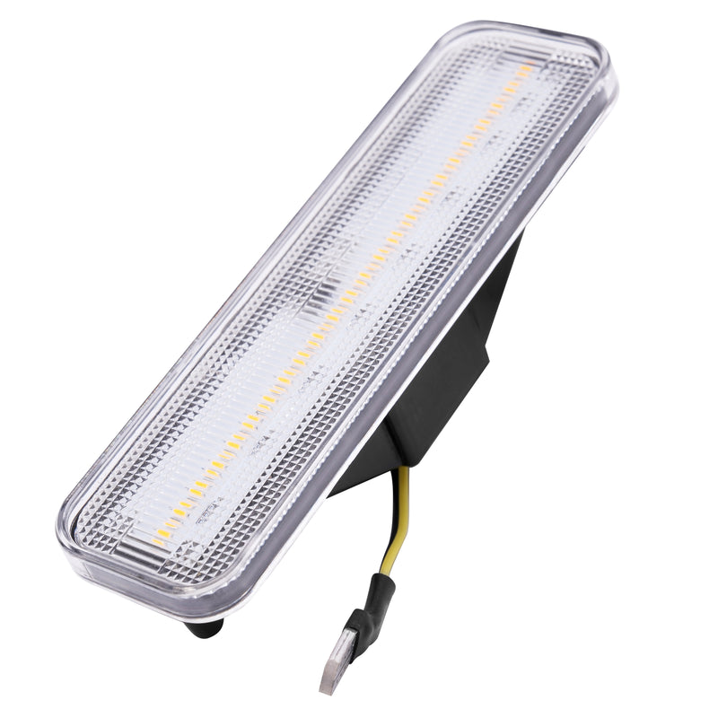 Yellow LED Front Side Marker Lights for El Camino Caballero Malibu 78-87 2 Pcs
