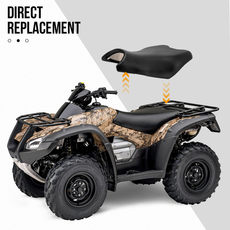 Complete Seat for Honda Rincon 650 TRX650FA 4x4 2003 2004 2005 ATV Black