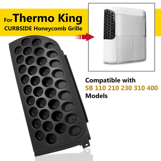 DURAFORCE Reefer Upper Door Grill Curb Side for Thermo King SB-100/110/190/200/210/230/300