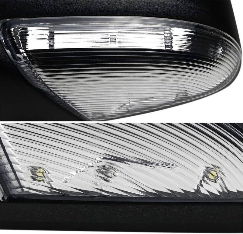 Left Driver Power Fold Heated Temp Sensor Mirror for 2013-2019 Dodge Ram 1500