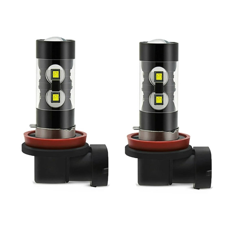 HID Headlight High-Low LED Fog Light Bulbs for BMW X5 2007-2015 White