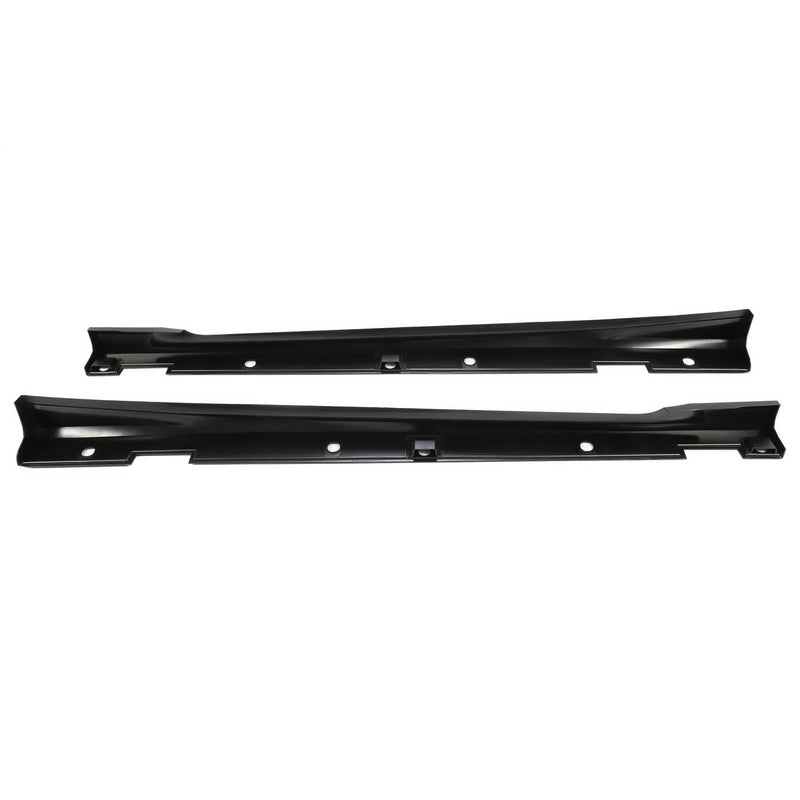 DURAFORCE Black Add-On Side Skirt Extensions for Honda Accord 2018-2022 JDM 4DR