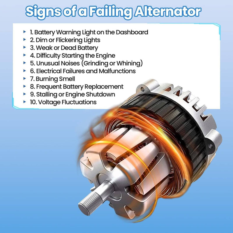 12V 95A CW Alternator for Honda Civic 1.8L 2012-2015 Acura ILX 2.0L