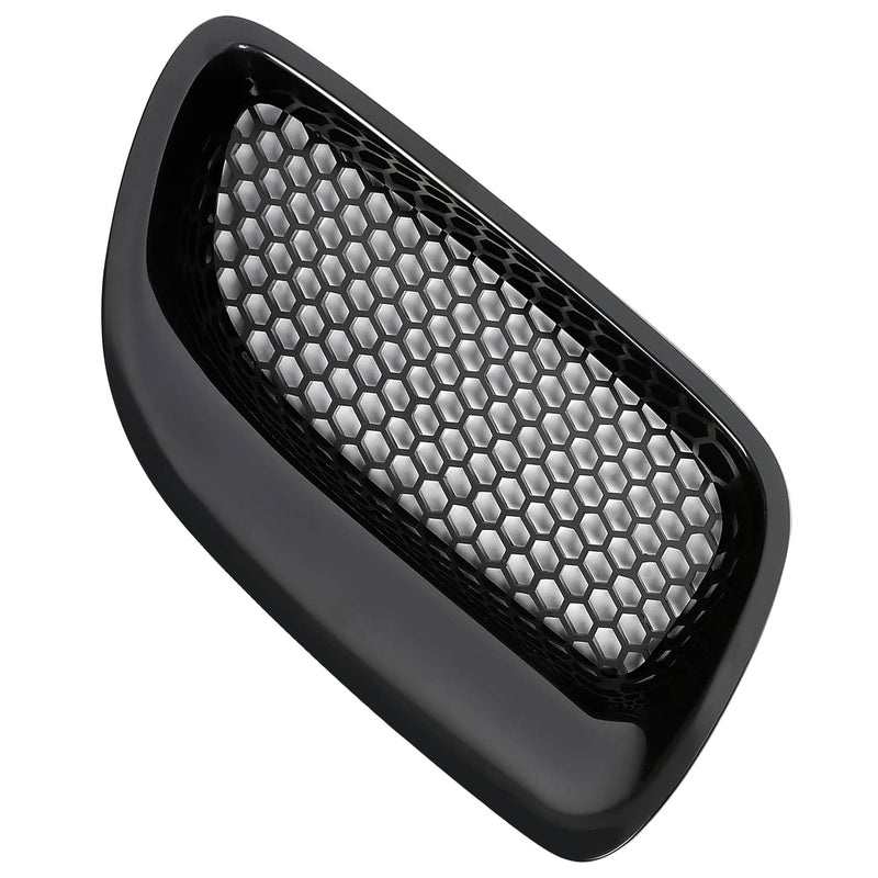 DURAFORCE Front Upper Kidney Grille Insert Left Right Black ABS for Pontiac GTO 2004-2006