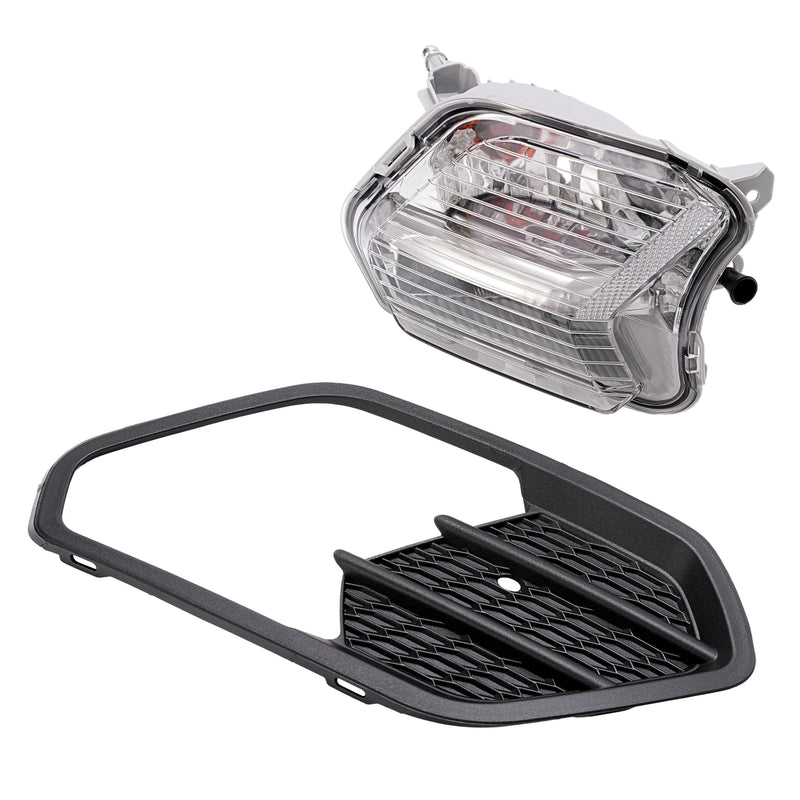 Right Side Fog Light with Black Bezel Cover for Ford Escape Kuga 2017 2018 2019